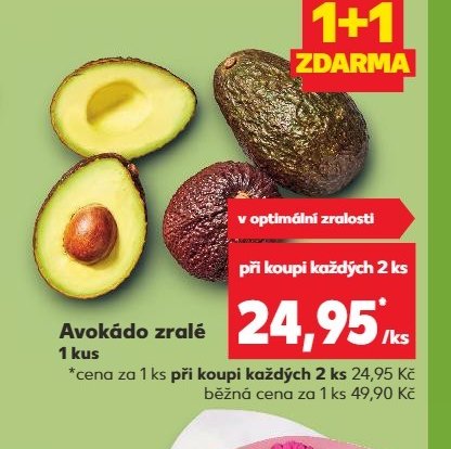 Avokádo zralé
