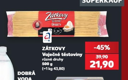 ZÁTKOVY Vaječné těstoviny