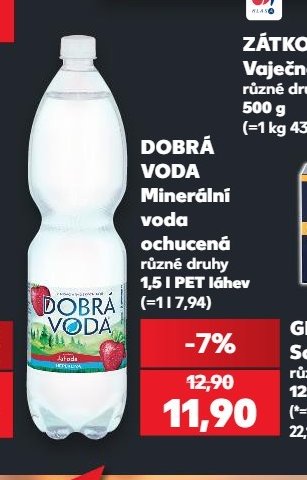 DOBRÁ VODA Minerální voda