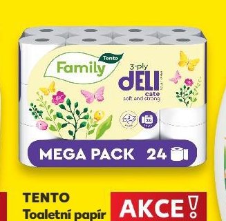 TENTO Toaletní papír Family XXL