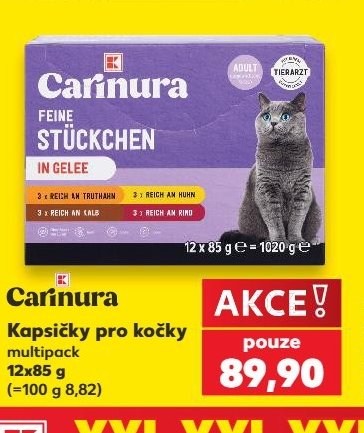 Carinura Kapsičky pro kočky