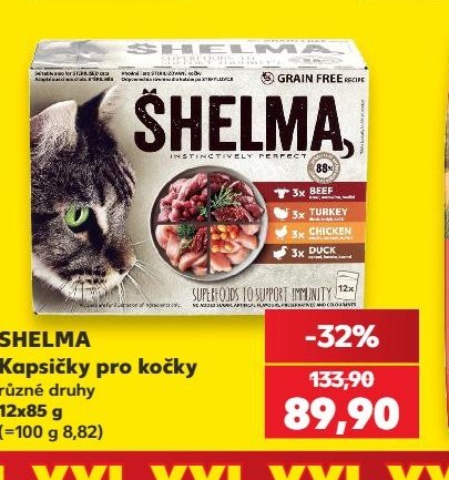 SHELMA Kapsičky pro kočky