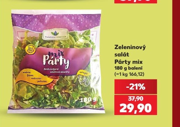 Zeleninový salát Párty mix