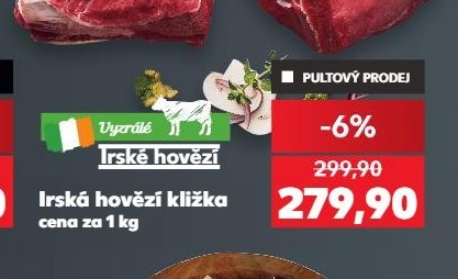 Irské hovězí kližka
