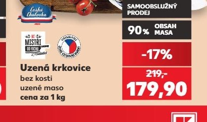 Uzená krkovice