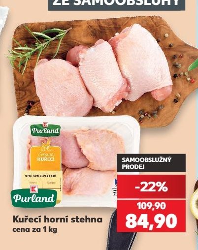 Kuřecí horní stehna