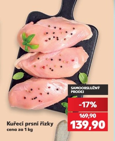 Kuřecí prsní řízky