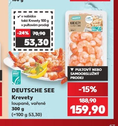 DEUTSCHE SEE Krevety