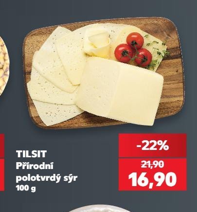 TILSIT Přírodní polotvrdý sýr