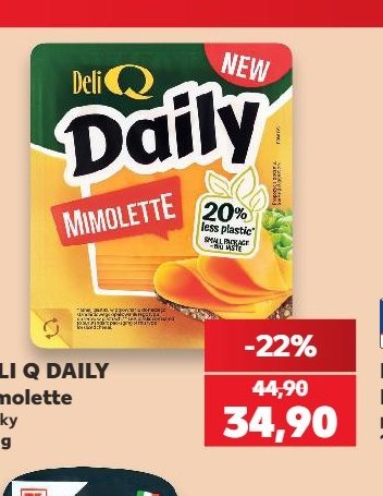 DELI Q DAILY Mimolette plátky 100 g