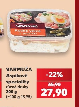VARMUŽA Aspikové speciality různé druhy 200 g