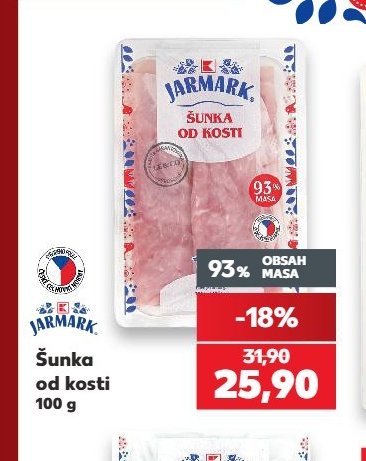 Jarmark Šunka od kosti 100 g