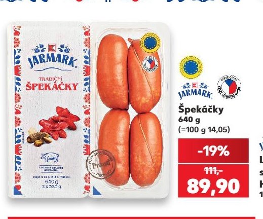 Jarmark Špekáčky 640 g
