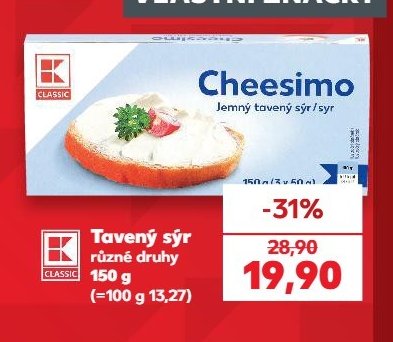 Cheesimo tavený sýr 150 g