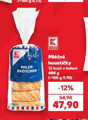Mléčné houstičky 480 g