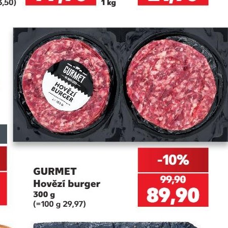 GURMET Hovězí burger