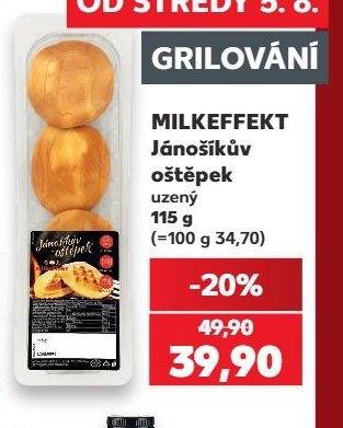 MILKEFFEKT Jánošíkův oštepek uzený 115 g