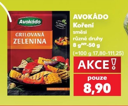 Avokádo Koření
