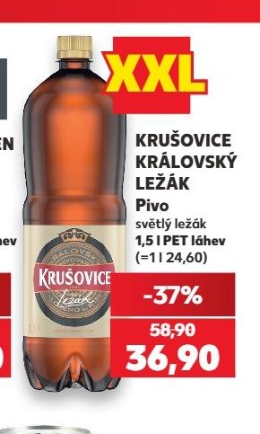 KRUŠOVICE KRÁLOVSKÝ LEŽÁK Pivo