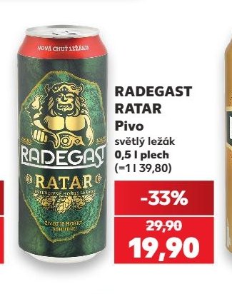 RADEGAST RATAR Pivo