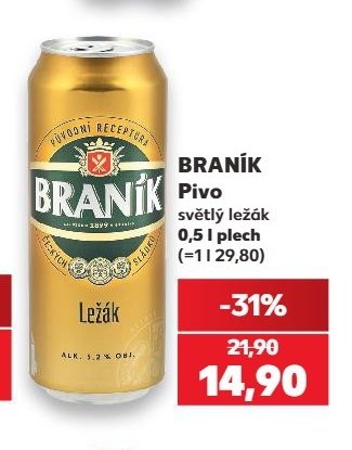 BRANÍK Pivo