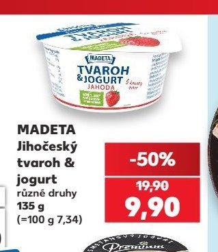 MADETA Jihočeský tvaroh & jogurt