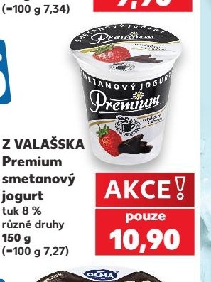 Z VALAŠSKA Premium smetanový jogurt