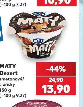 MATY Dezert smetanový