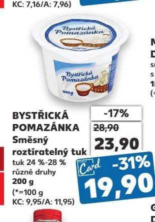 BYSTŘICKÁ POMAZÁNKA