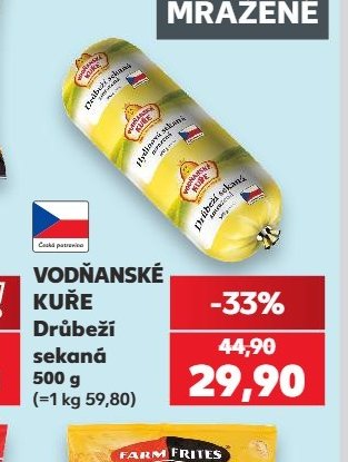 Vodňanské kuře Drůbeží sekaná 500g