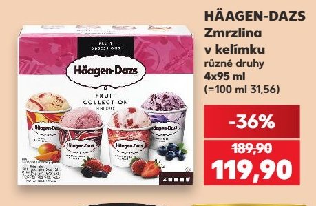 Häagen-Dazs Zmrzlina v kelímku