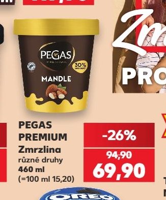 PEGAS PREMIUM Zmrzlina různé druhy