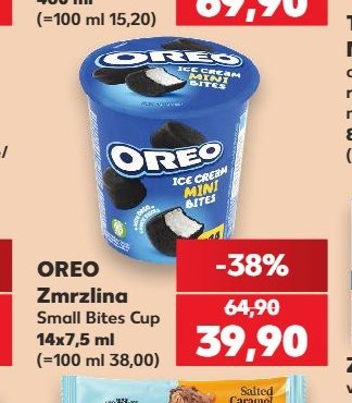 OREO Zmrzlina Small Bites Cup