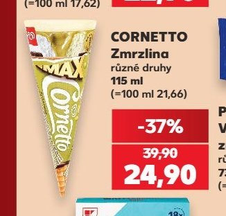 CORNETTO Zmrzlina různé druhy