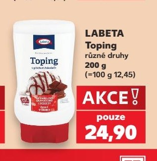 LABETA Toping různé druhy