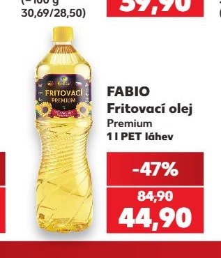 FABIO Fritovací olej Premium