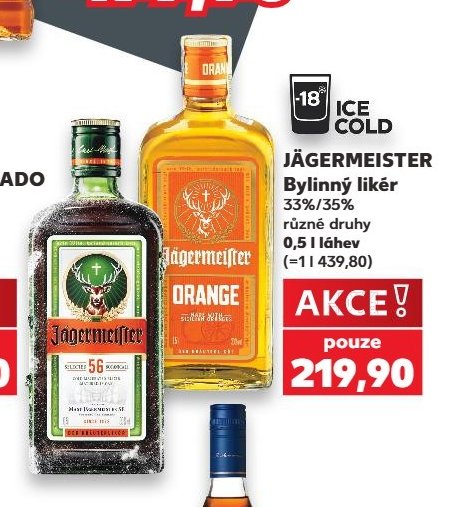 JÄGERMEISTER Bylinný likér