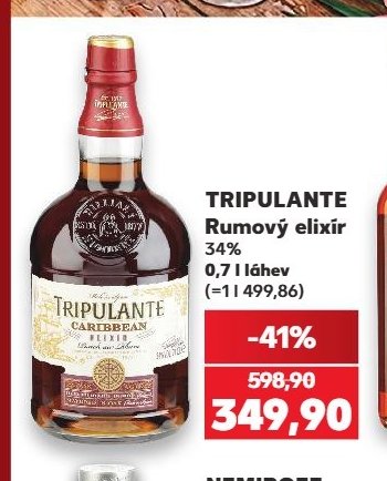 TRIPULANTE Rumový elixír