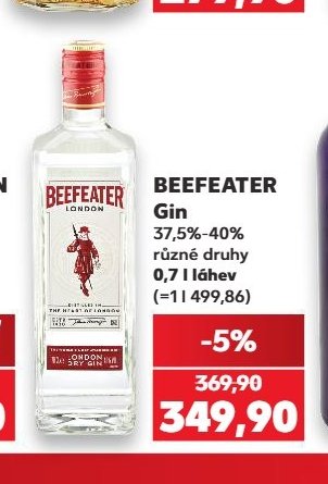 BEEFEATER Gin