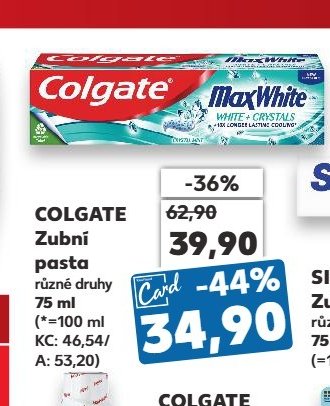COLGATE Zubní pasta