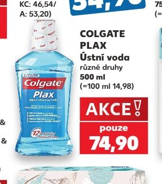 COLGATE PLAX Ústní voda