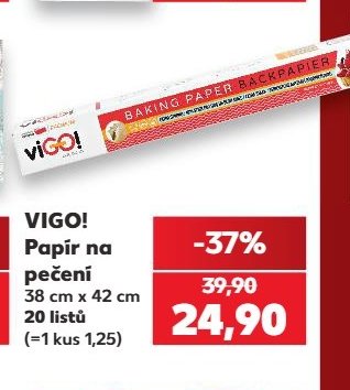 VIGO! Papír na pečení