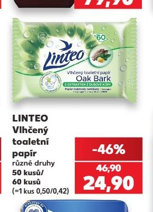 LINTEO Vlhčený toaletní papír
