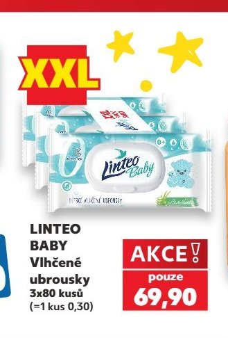 LINTEO BABY Vlhčené ubrousky
