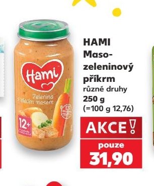 HAMI Masozeleninový příkrm