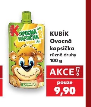 KUBÍK Ovocná kapsička