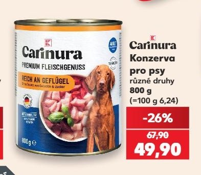 Carinura Konzerva pro psy
