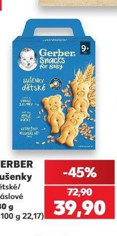Gerber Sušenky dětské