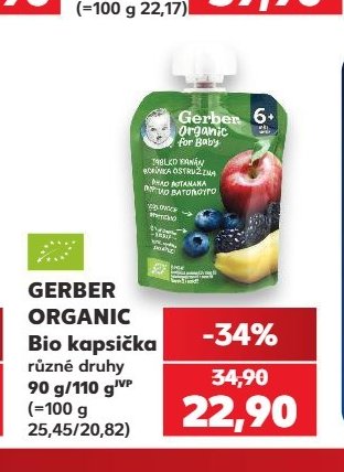 Gerber Organic Bio kapsička