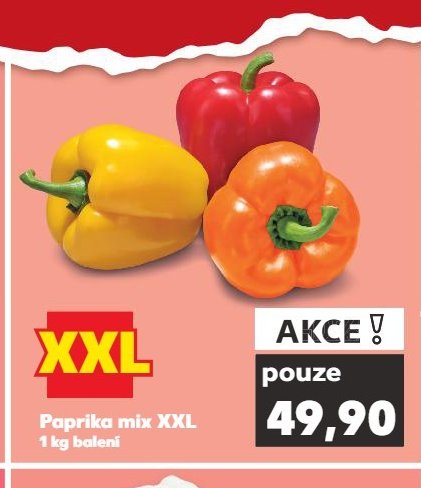 Paprika mix XXL 1 kg balení